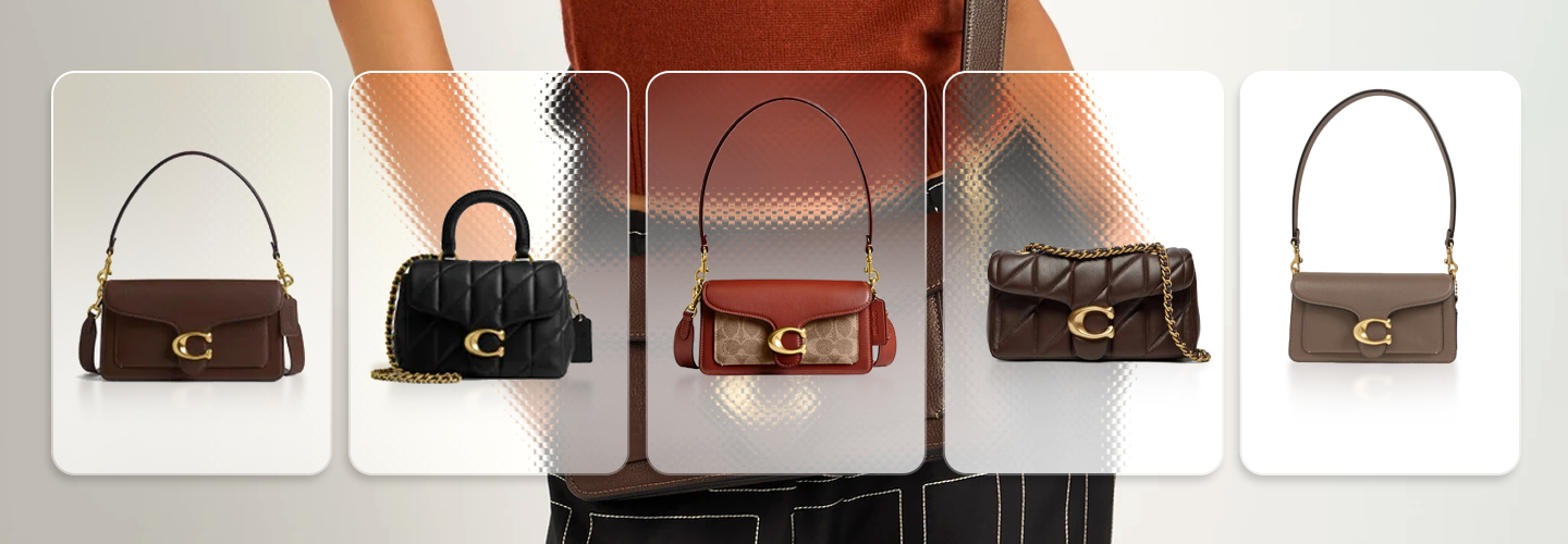 6 Model Coach Tabby Pilihan Shoulder Bag dan Quilted Leather yang Stylish